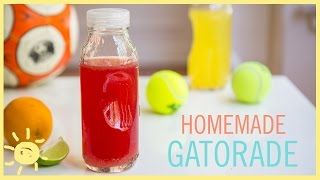 EAT  Homemade Gatorade [upl. by Aizatsana320]