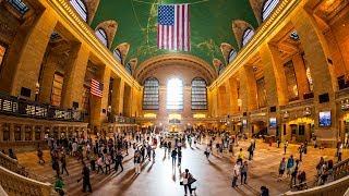 Walking Tour of Grand Central Terminal — New York City 【4K】🇺🇸 [upl. by Kyte30]