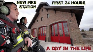 First 24 Hours in a New Fire Station  A Day in the Life [upl. by Ettenaj]