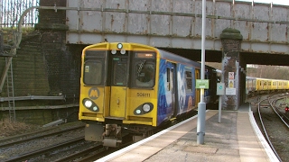 Half an Hour at 216  Birkenhead North Station 1022017  Class 507 508 terminus [upl. by Khosrow]